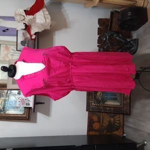 Womens Pink Jumper dress Plus sz 3x SPPED CONTROL NY b46